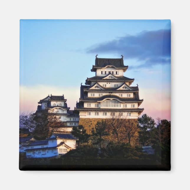 Íman Castelo de Himeji em Sunrise (Frente)