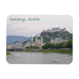 Íman Castelo de Hohensalzburg, ímãs de Salzburg,