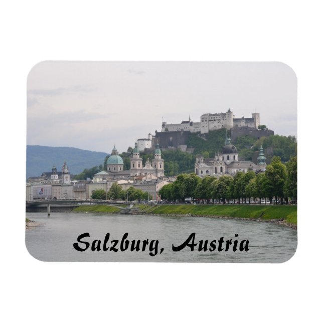 Íman Castelo de Hohensalzburg, Salzburg, Áustria (Horizontal)