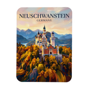 Íman Castelo de Neuschwanstein Alemanha