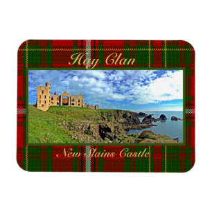 Íman Castelo de New Slains - Hay Clan Tartan 