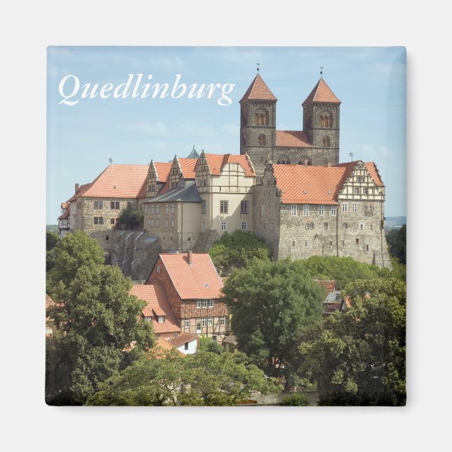 Íman Castelo de Quedlinburg (Frente)