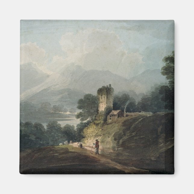 Íman Castelo de Ross, Killarney, County Kerry (Frente)