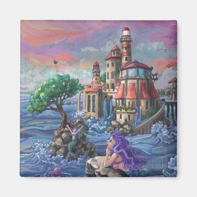 Íman Castelo de Sereia (Frente)