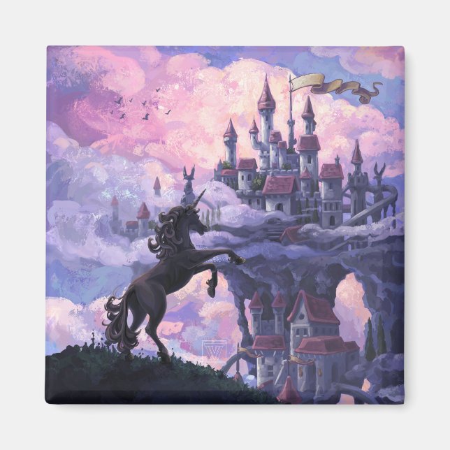 Íman Castelo de Unicorn (Frente)