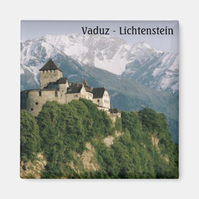 Íman Castelo de Vaduz - Lichtenstein (Frente)
