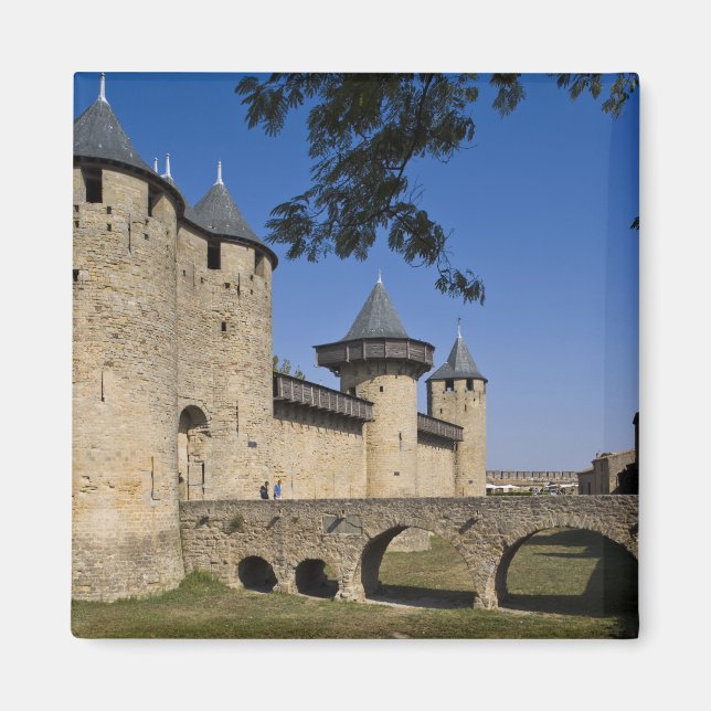 Íman Castelo dos Condes, Carcassonne, Aude, Languedoc, (Frente)