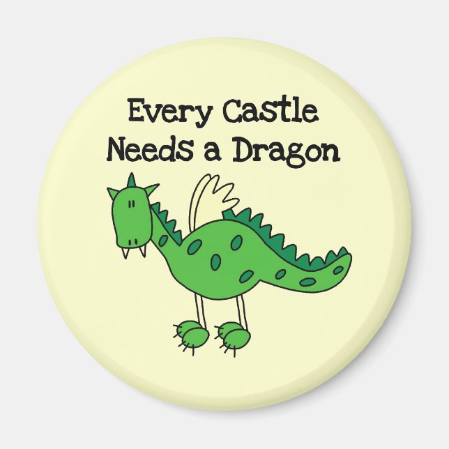 Íman Castelo Dragão (Frente)
