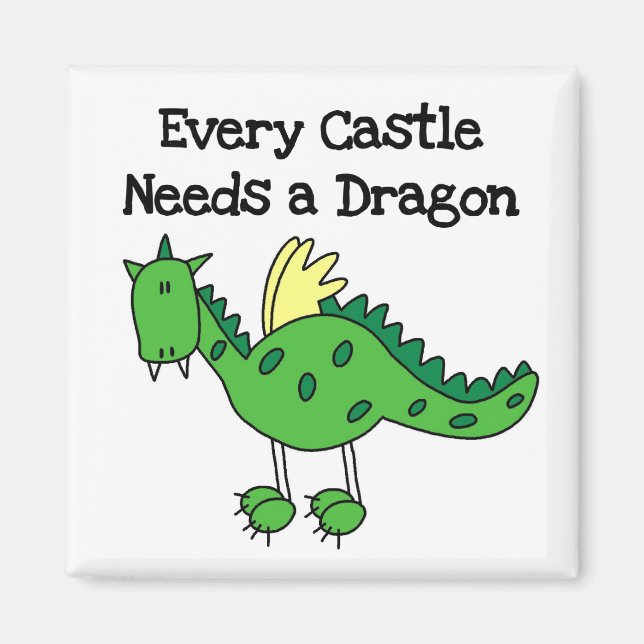 Íman Castelo Dragão (Frente)