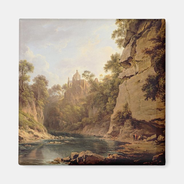 Íman Castelo Hawthornden, perto de Edimburgo, c.1820-22 (Frente)