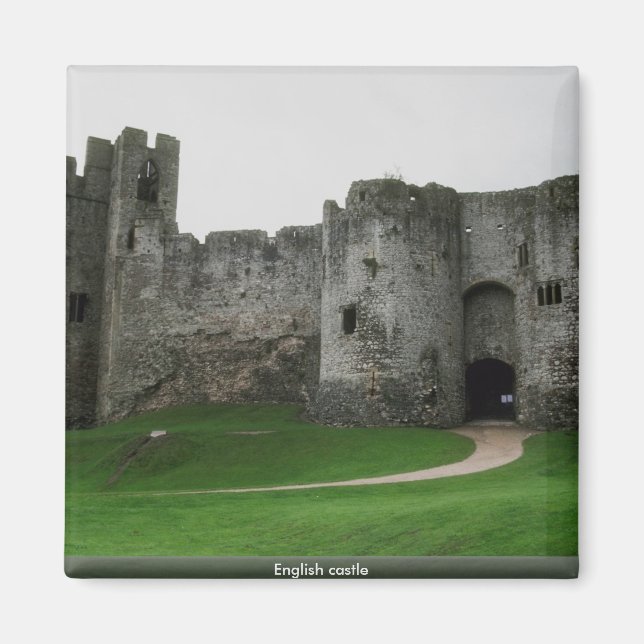 Íman Castelo inglês (Frente)