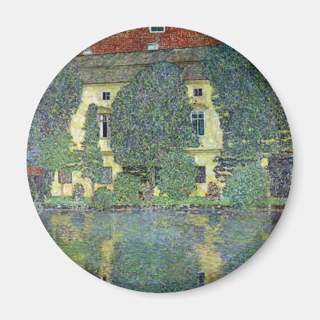 Íman Castelo Kammer no Attersee III de Gustav Klimt (Frente)