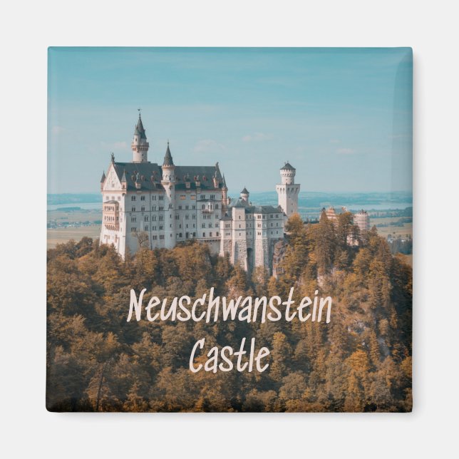 Íman Castelo Neuschwanstein Alemanha (Frente)