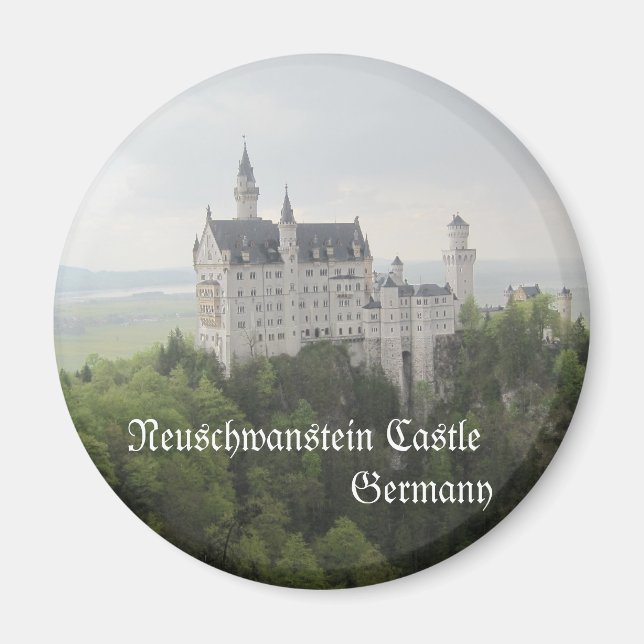 Íman Castelo Neuschwanstein, Alemanha (Frente)