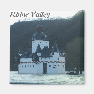 Íman Castelo no vale de Rhine