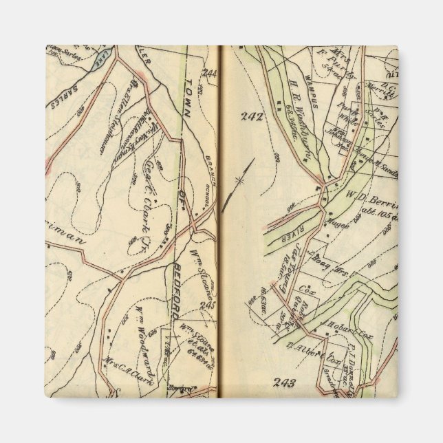 Íman Castelo Norte, Nova Iorque (Frente)