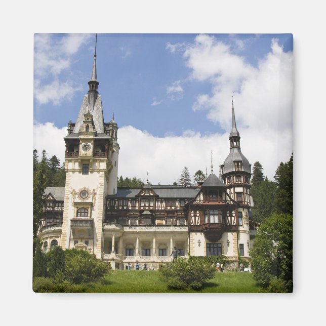 Íman Castelo Peles do século XVIII, Sinaia, Romênia, (Frente)