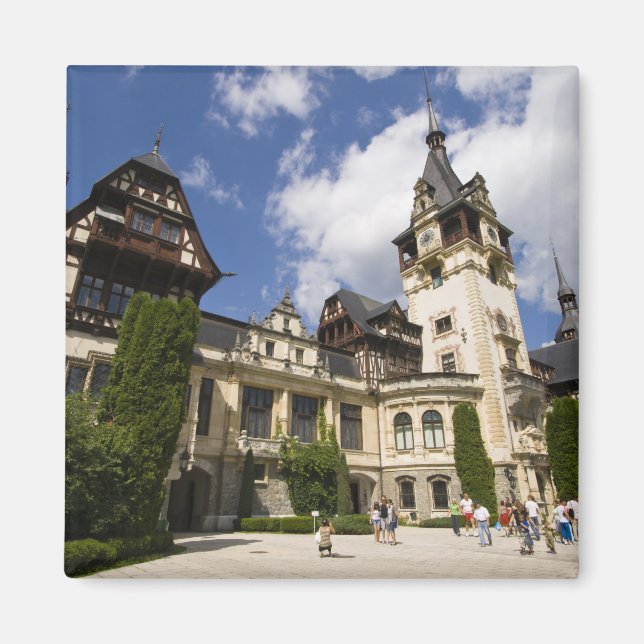 Íman Castelo Peles do século XVIII, Sinaia, Romênia, 2 (Frente)