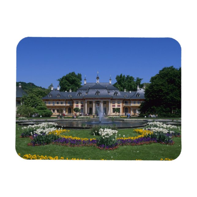 Íman Castelo Pillnitz, Dresden, Saxônia, Alemanha (Horizontal)