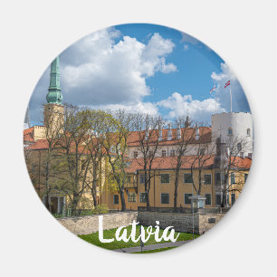 Íman Castelo Riga em Riga, Letónia