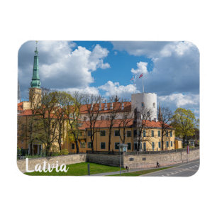Íman Castelo Riga em Riga, Letónia