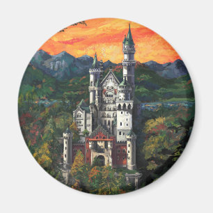 Íman Castelo Schloss Neuschwanstein