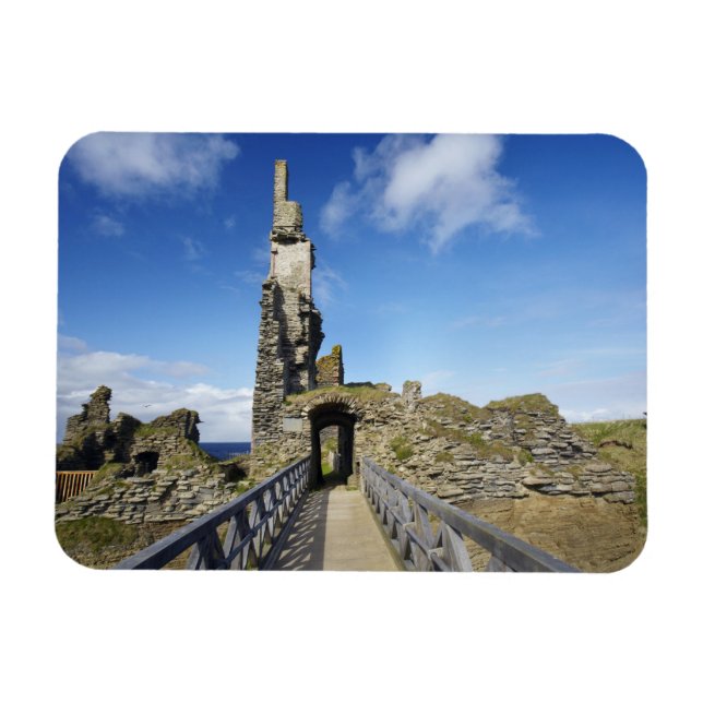 Íman Castelo Sinclair Girnigoe, Wick, Caithness, 2 (Horizontal)