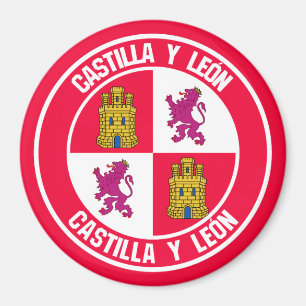 Íman Castilla y León Round Emblem