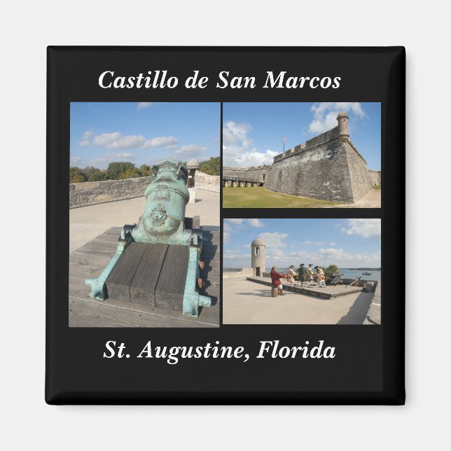 Íman Castillo de San Marcos (Frente)