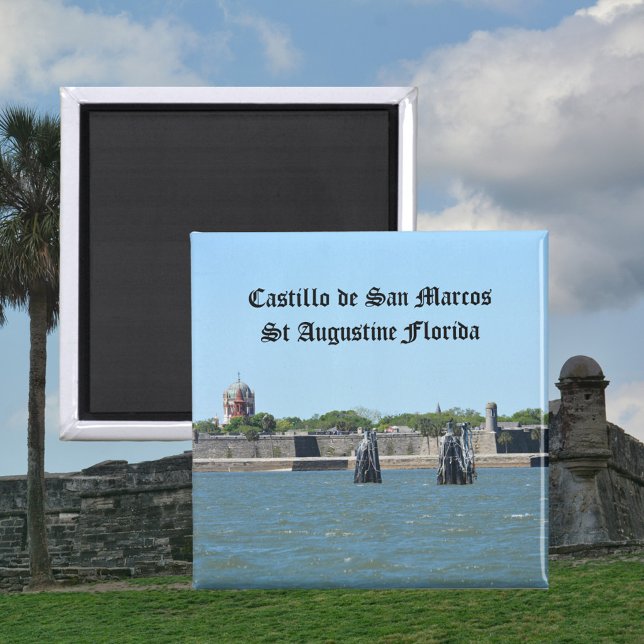 Íman Castillo de San Marcos Rua Augustine FL Foto (Criador carregado)