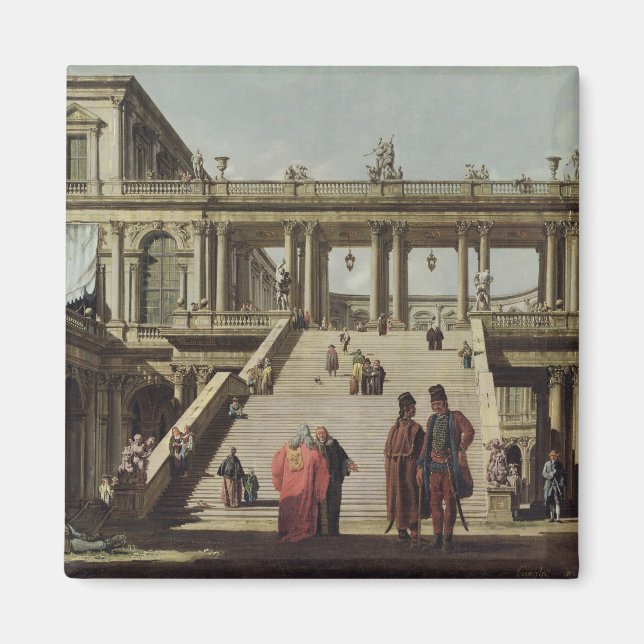 Íman Castle Courtyard, 1762 (Frente)