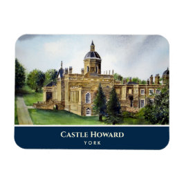 Íman Castle Howard York England Watercolor Painting