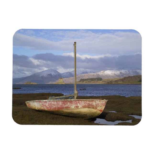 Íman Castle Stalker com navio de pesca no (Horizontal)