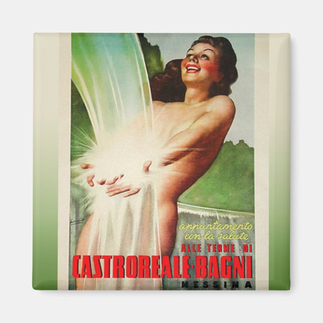 Íman Castroreale Bagni Magnet (Frente)