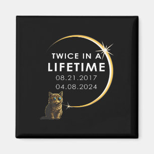 Íman Cat 2024 Eclipse Solar Total Duas Vezes Em Vida