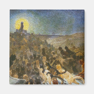 Íman Cat City por Théophile Steinlen