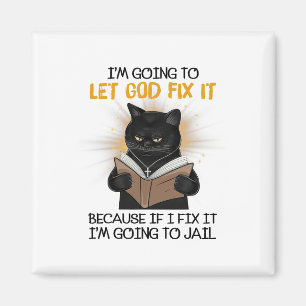 Íman Cat, deixe Deus consertá-lo porque se eu consertá-