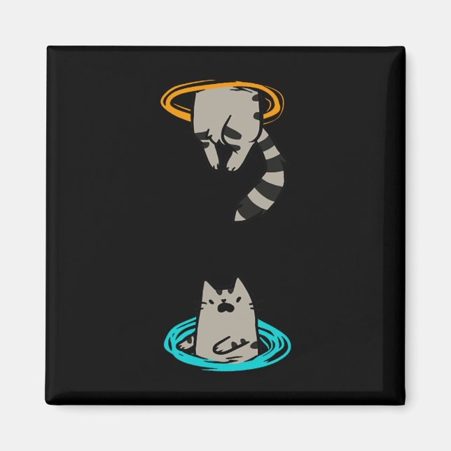 Íman Cat Engraçado Vídeo Jogo Animal (Frente)