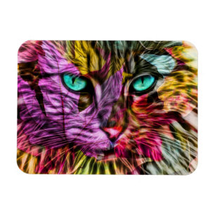 Íman Cat Kitten Artsy