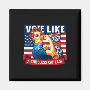 Íman Cat Ladies Está Votando Kamala