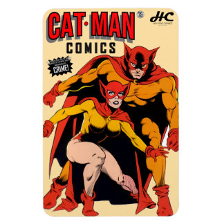 Íman CAT-MAN Comics Retro Magnet