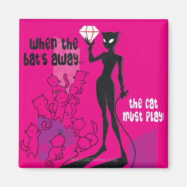 Íman Cat must play (Frente)