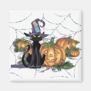 Íman CAT PRETO, CHAPÉU, WEB & JAQUE por SHARON SHARPE