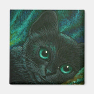 Íman CAT PRETO - Ímã da LUZ DO NORTE
