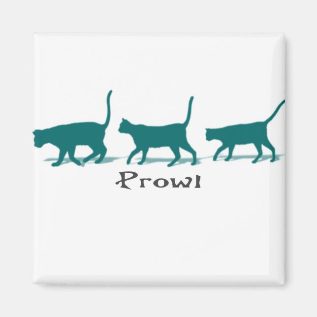 Íman Cat Prowl Magnet (Frente)