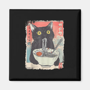 Íman Cat Ramen Noodle Anime Japonês Ramen Kawaii