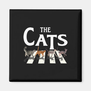 Íman Cat Rock Música Engraçada presentes para gatos