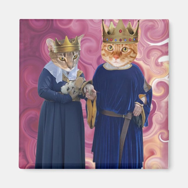 Íman Cat Royalty (Frente)