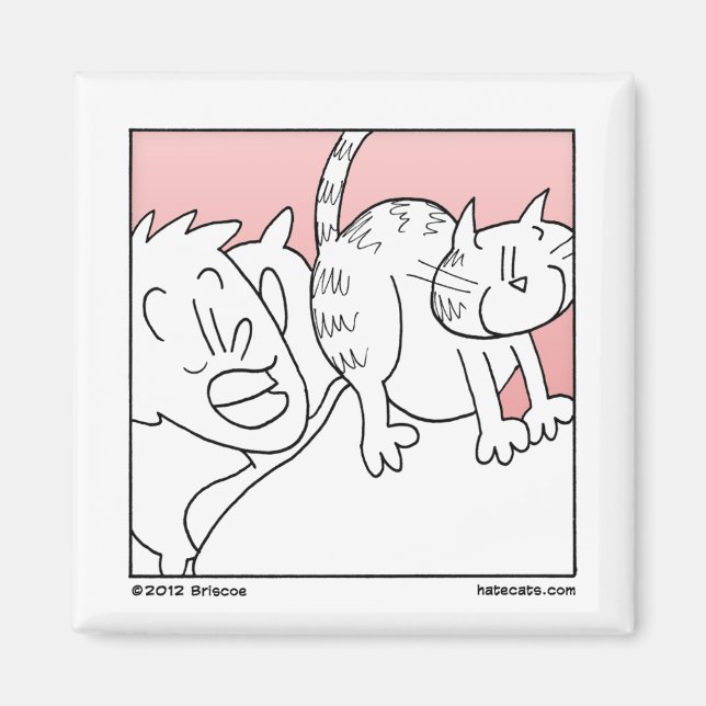 Íman Cat Rude Awakening (Frente)