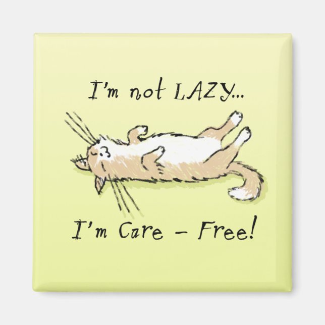 Íman Cat. Sem Cuidado (Frente)